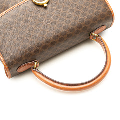 Macadam Coated Canvas Handbag