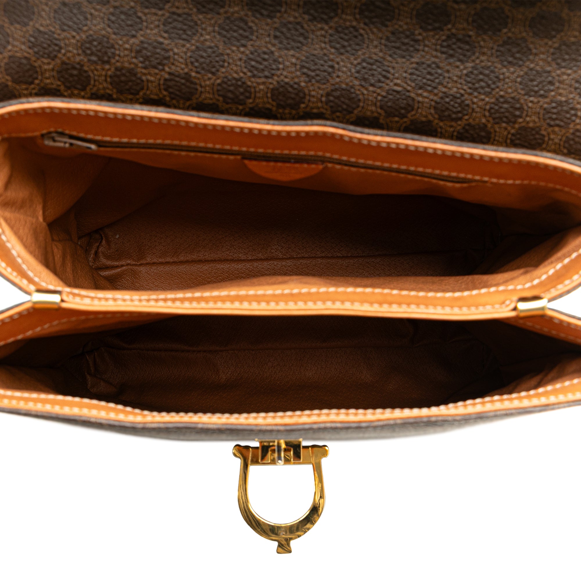 Macadam Coated Canvas Handbag