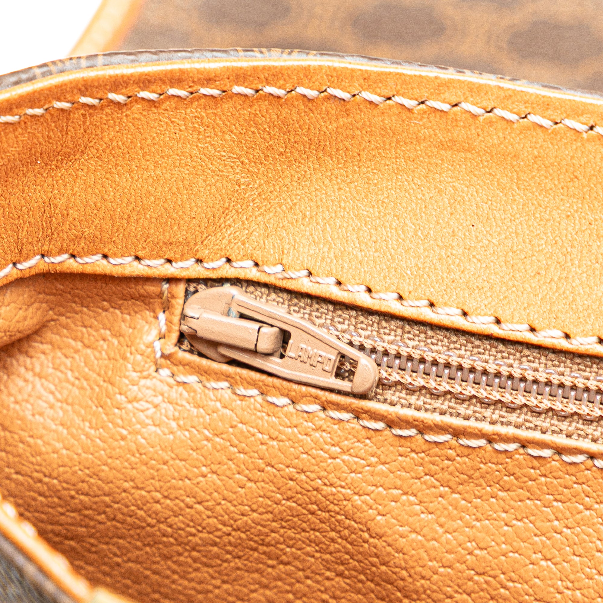 Macadam Coated Canvas Handbag