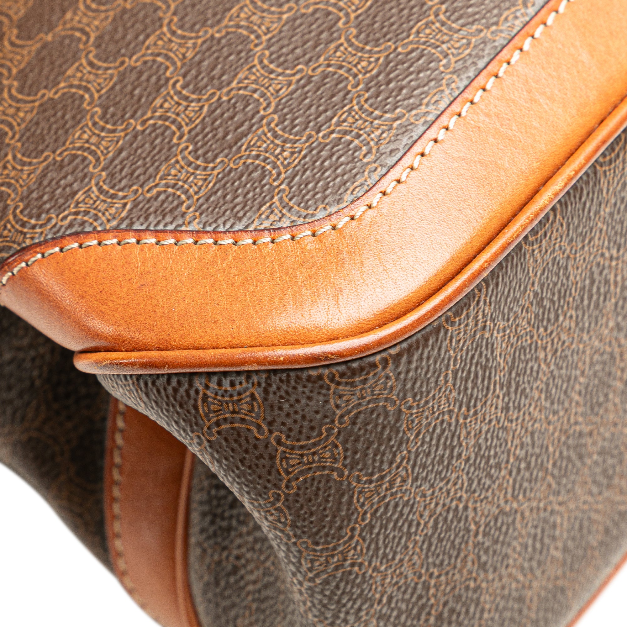Macadam Coated Canvas Handbag