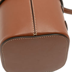 Small Calfskin Cuir Triomphe Box Bag