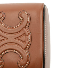 Small Calfskin Cuir Triomphe Box Bag