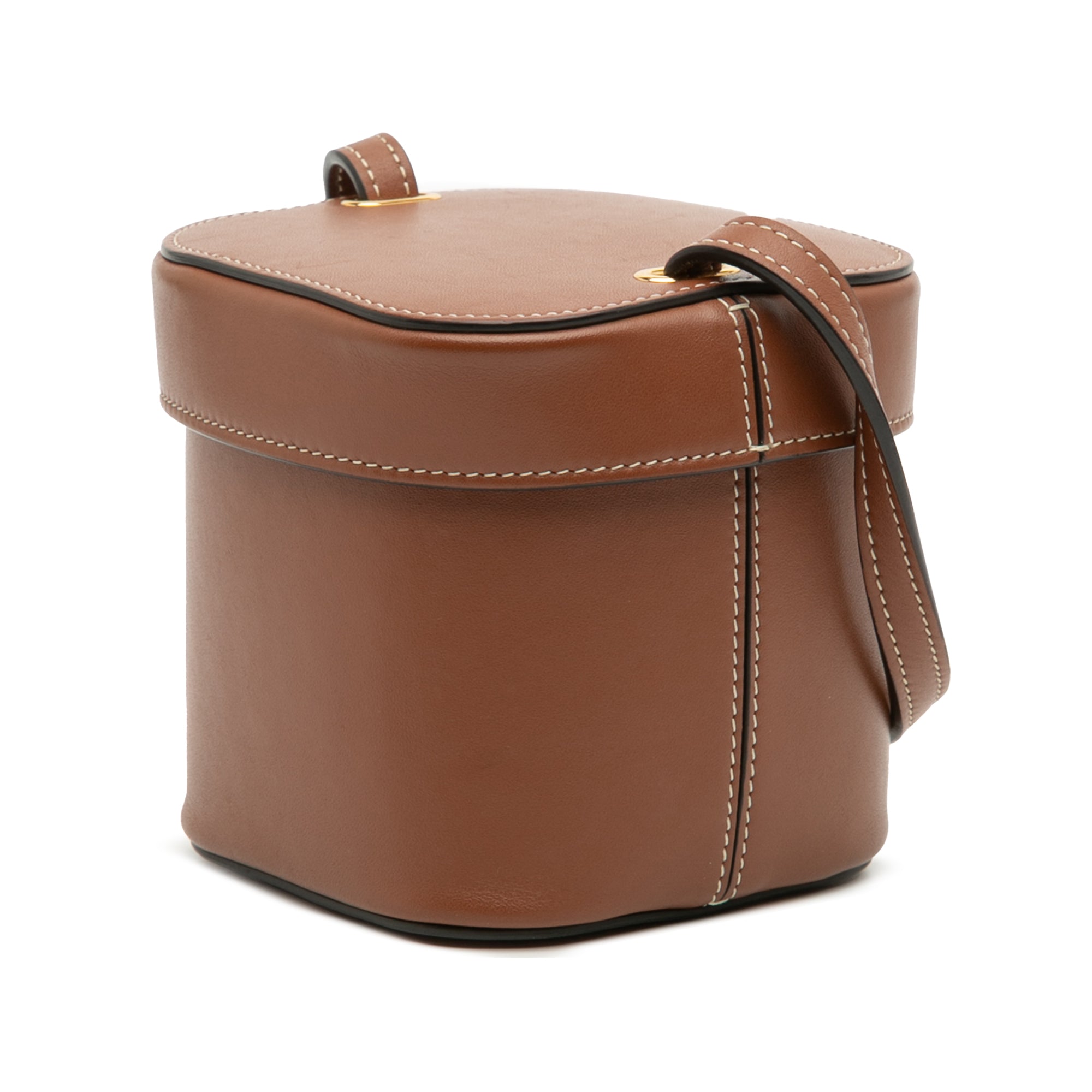 Small Calfskin Cuir Triomphe Box Bag
