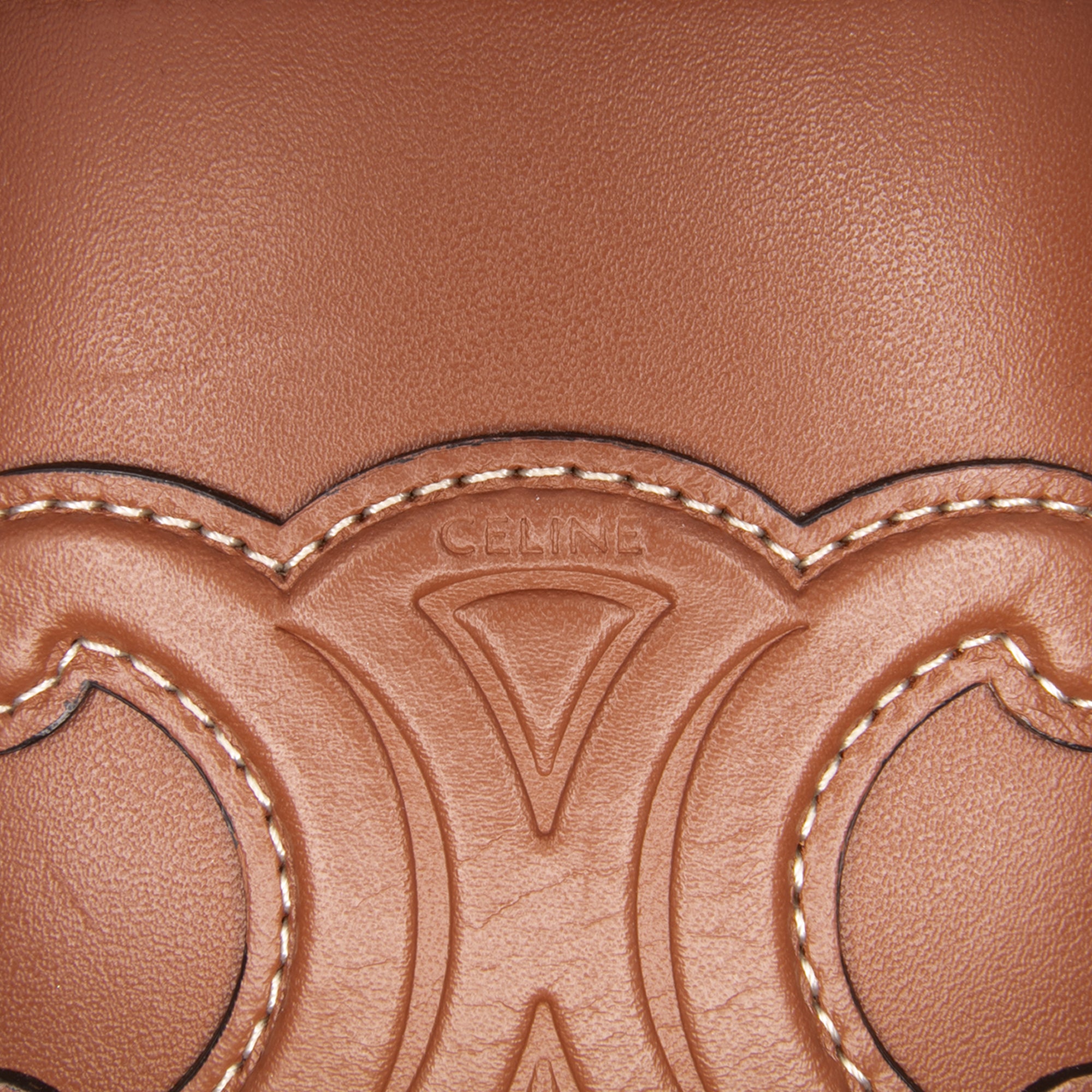 Small Calfskin Cuir Triomphe Box Bag