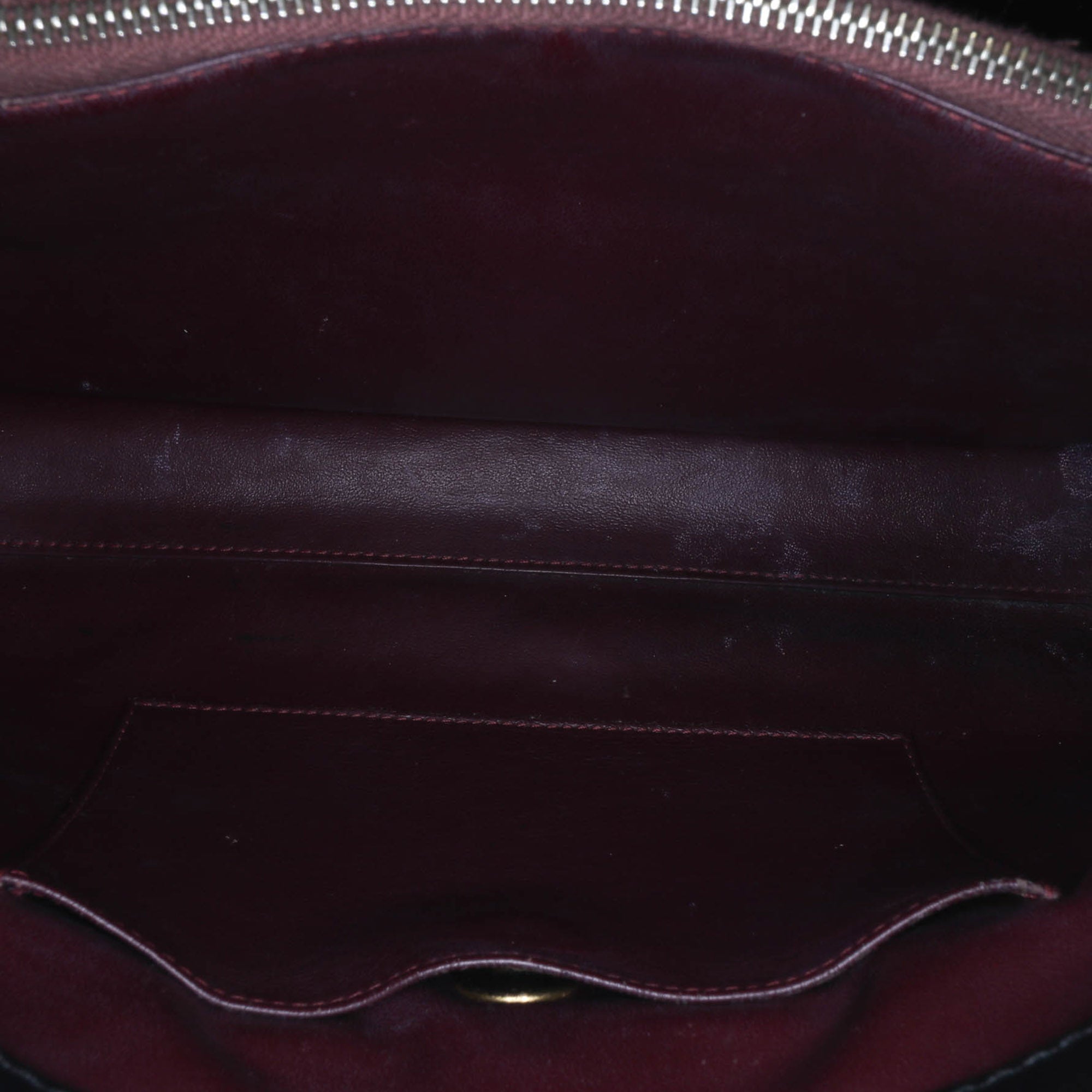 CC Quilted Calfskin Front Pocket Shopping Tote