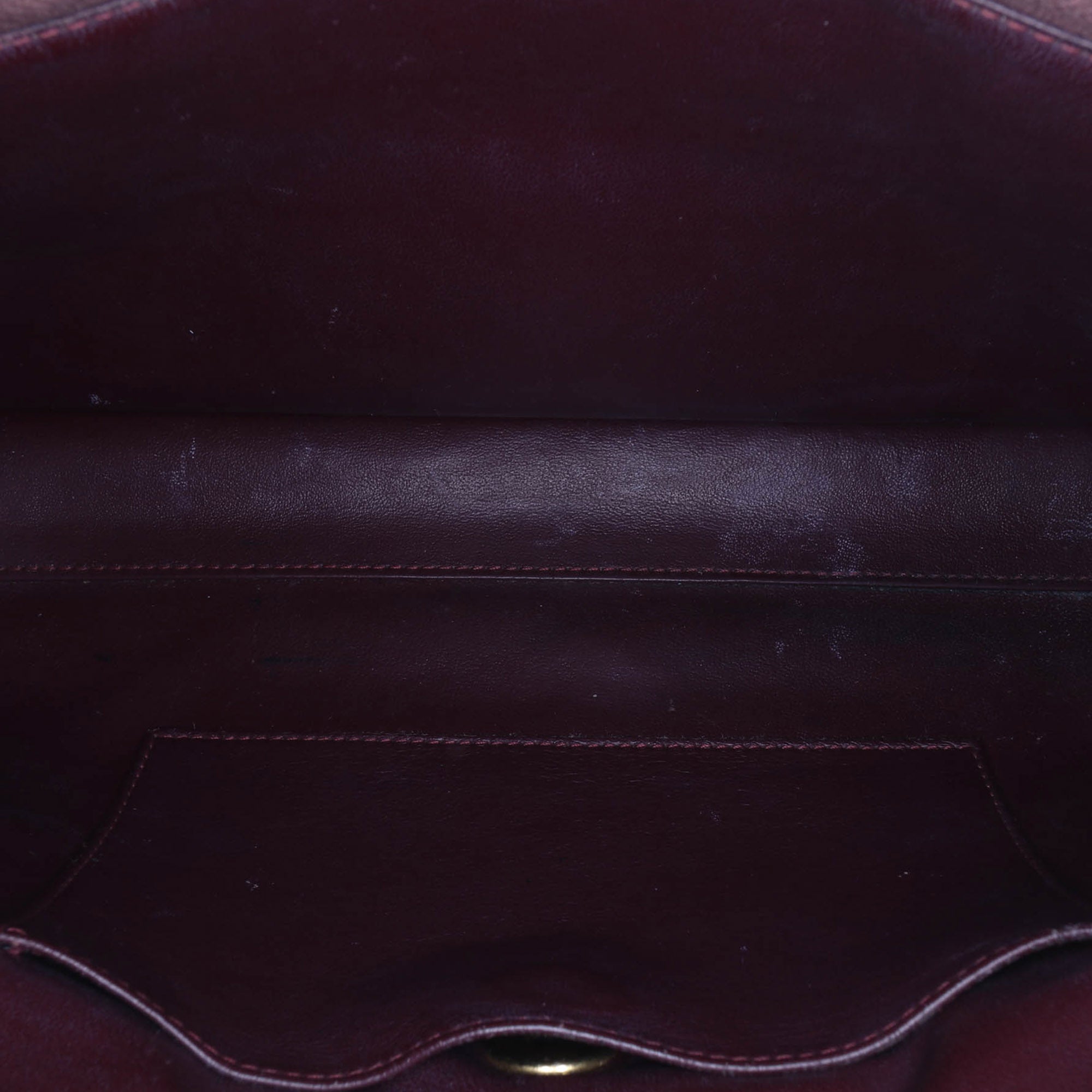 CC Quilted Calfskin Front Pocket Shopping Tote