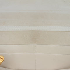 Studded Calfskin Cannage Lady Dior Wallet on Chain