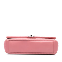 Medium Lambskin CC Crossing Flap