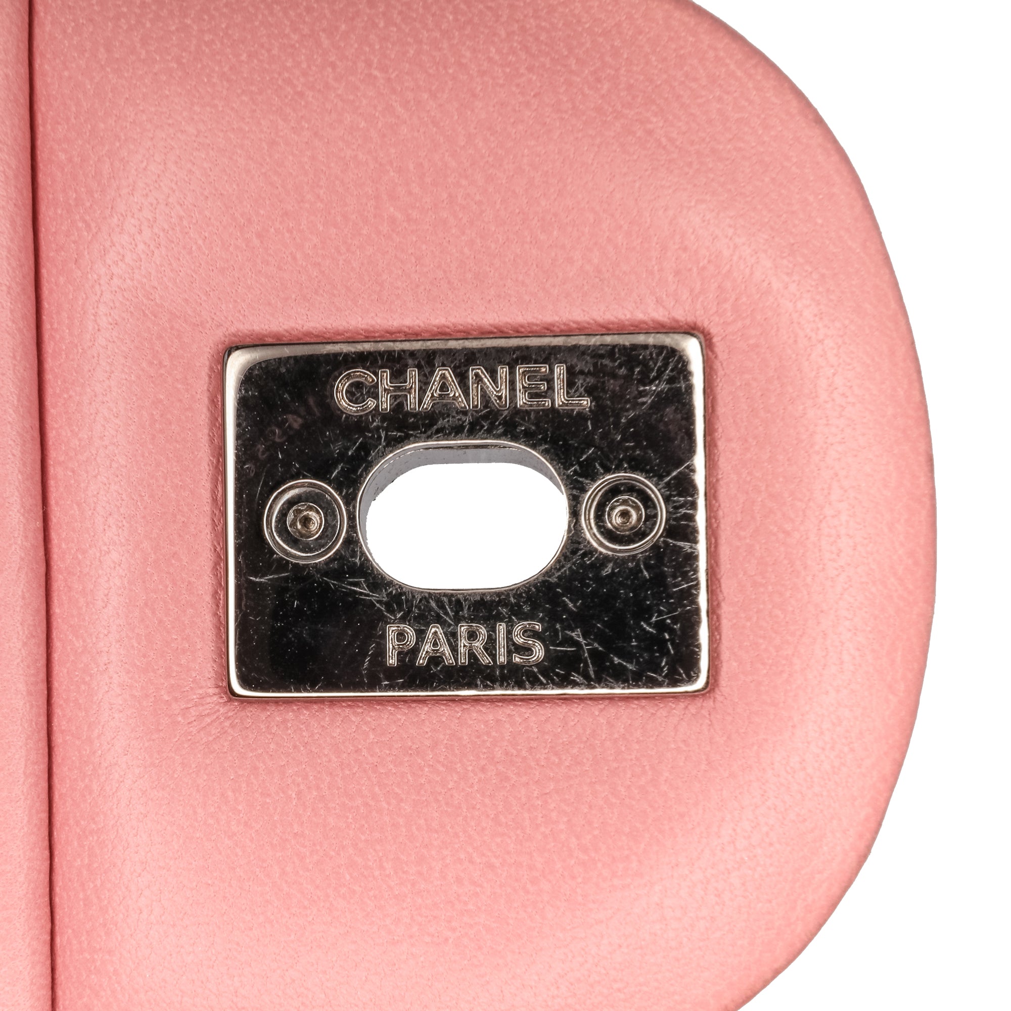 Medium Lambskin CC Crossing Flap
