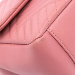 Medium Lambskin CC Crossing Flap