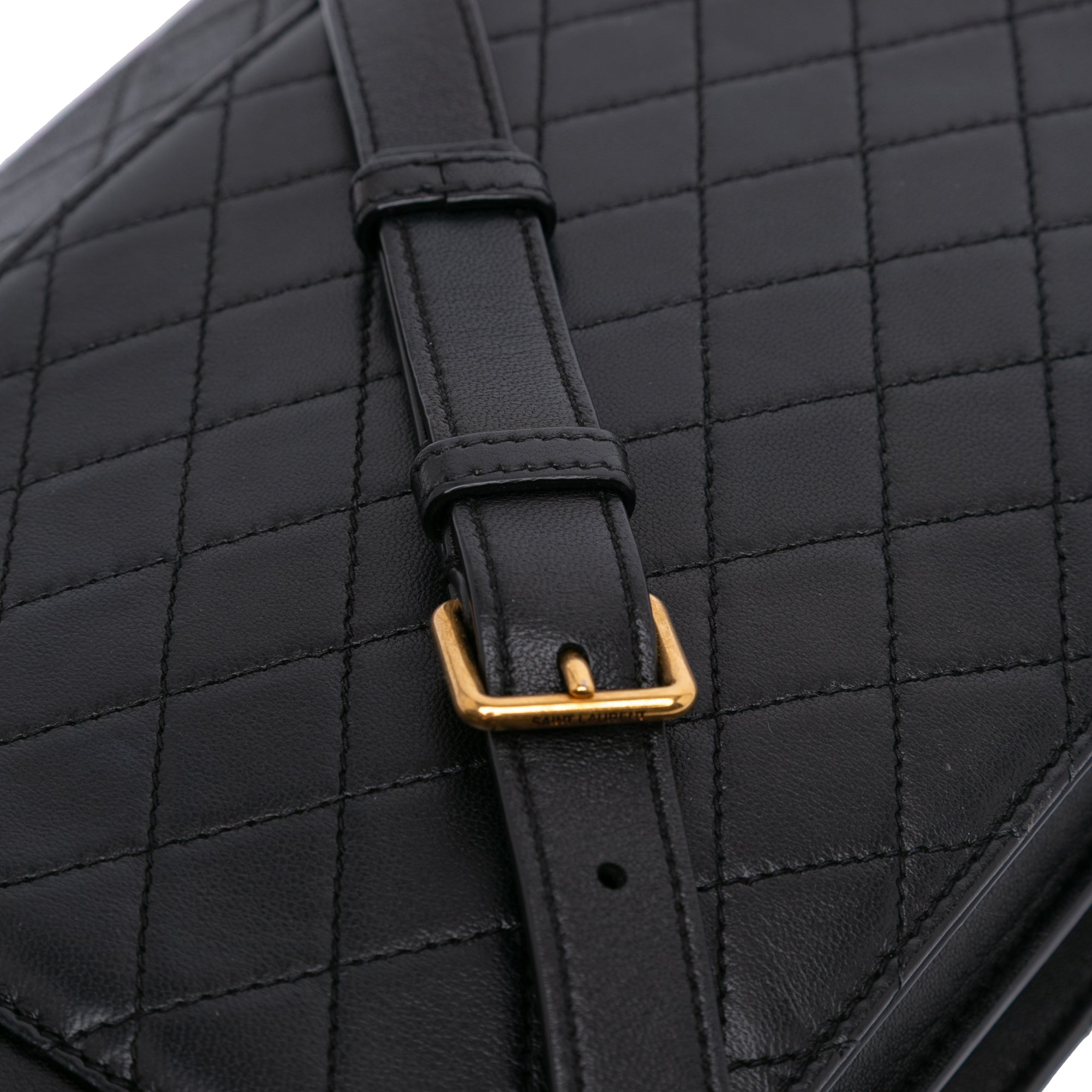 Quilted Lambskin Gaby Shoulder Bag