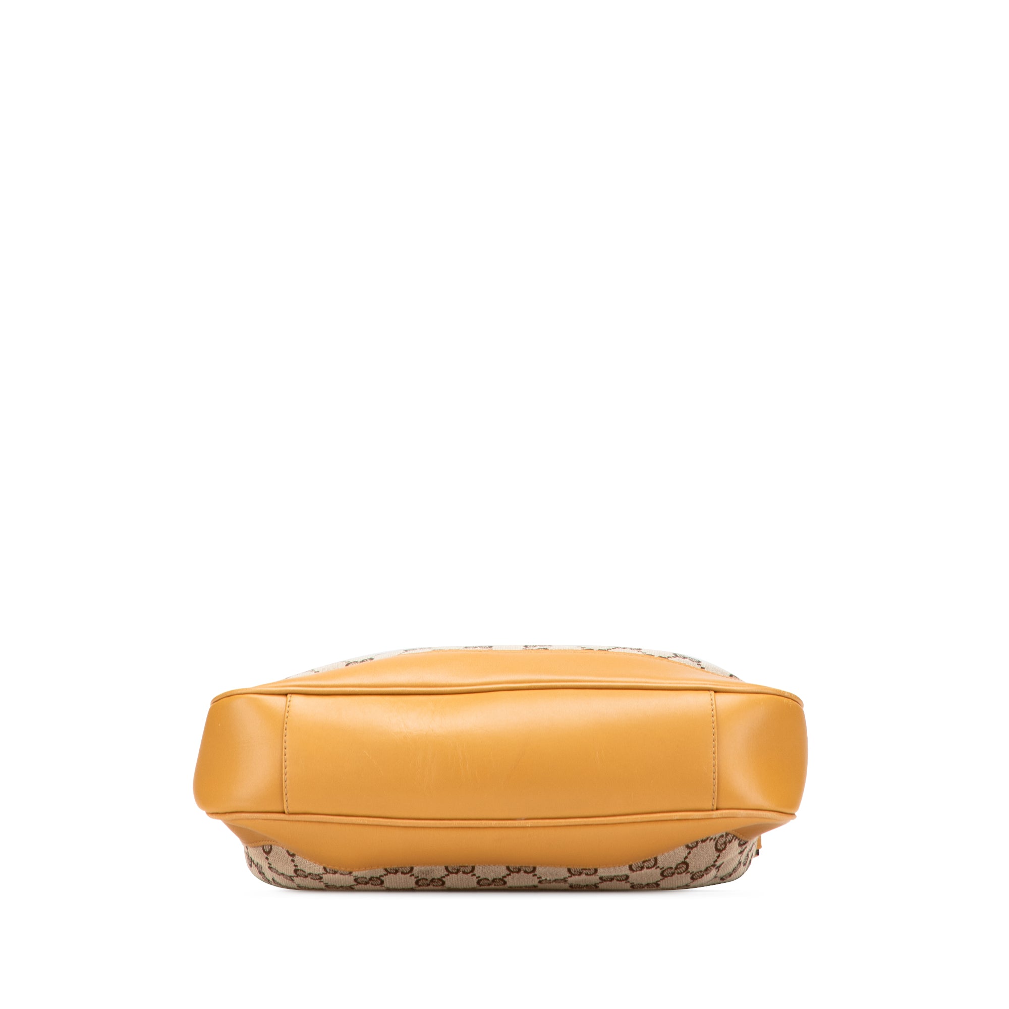 GG Canvas Bamboo Web Satchel