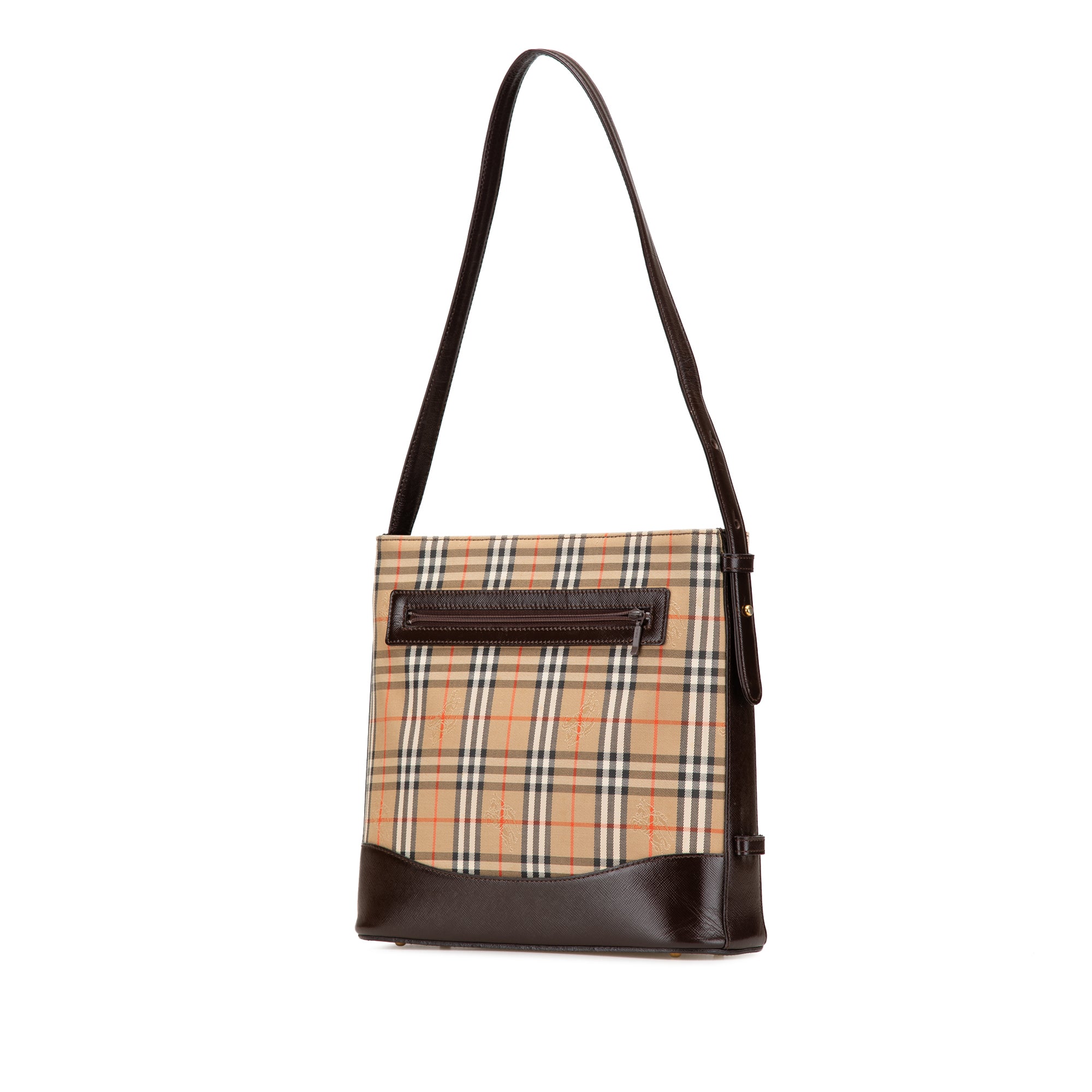 Haymarket Check Canvas Shoulder Bag