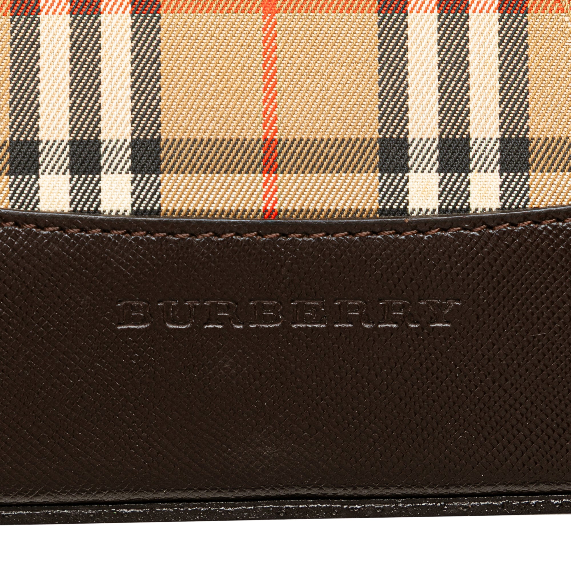 Haymarket Check Canvas Shoulder Bag