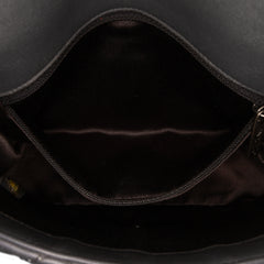 Quilted Lambskin Stitched Single Flap