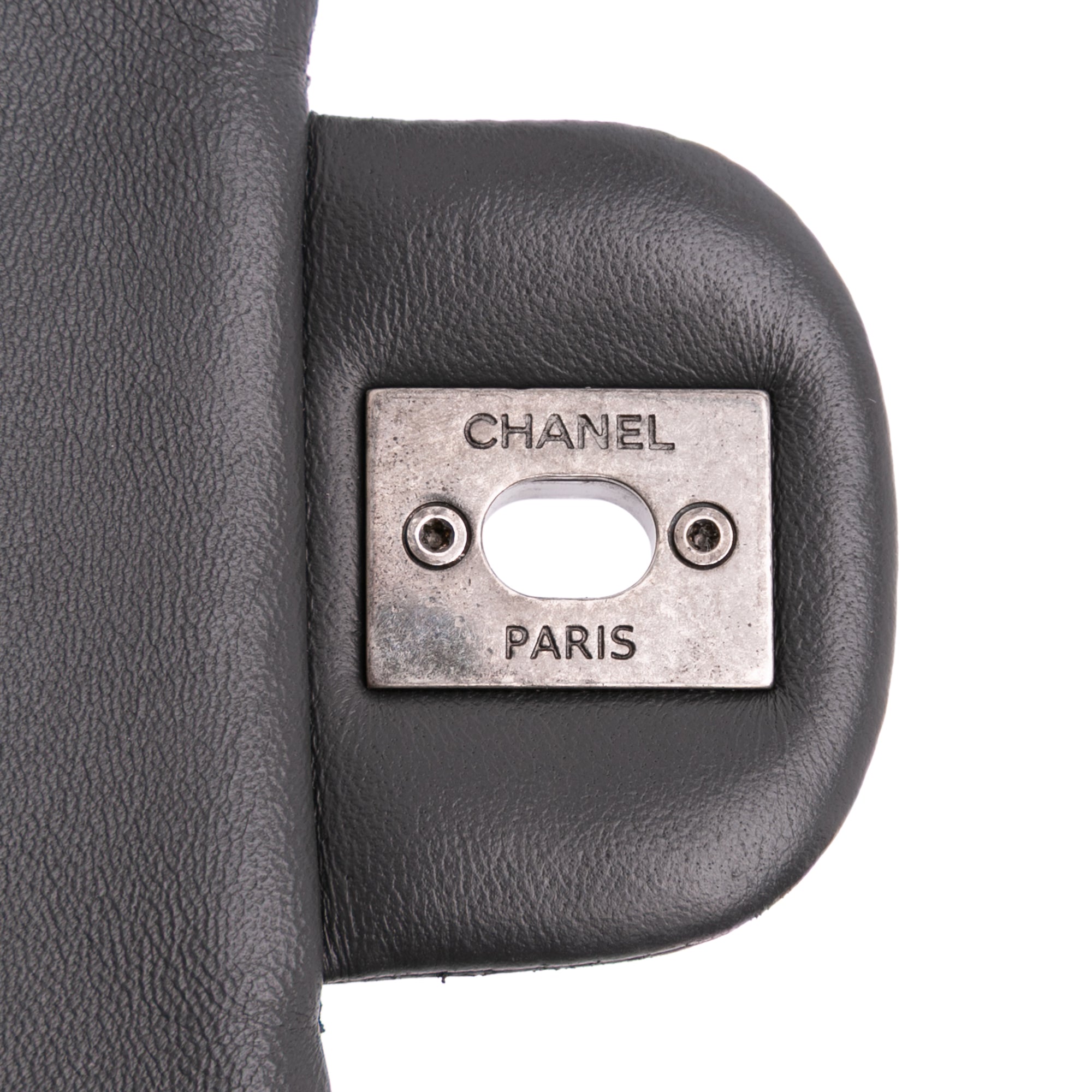 Quilted Lambskin Stitched Single Flap