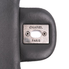 Quilted Lambskin Stitched Single Flap
