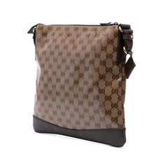 GG Crystal Flat Messenger Bag