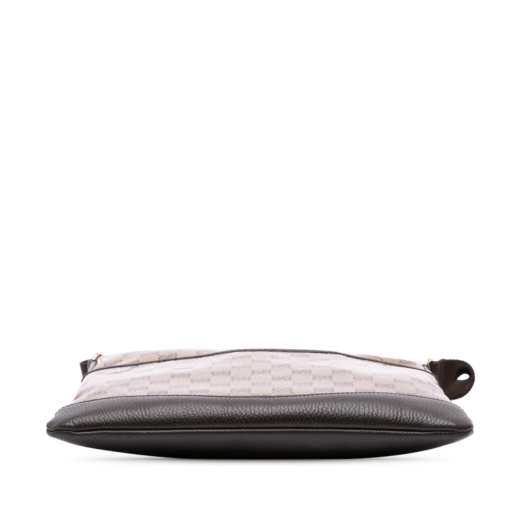 GG Crystal Flat Messenger Bag