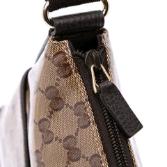 GG Crystal Flat Messenger Bag