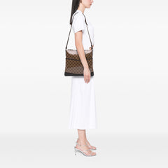 GG Crystal Flat Messenger Bag