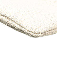 Large Raffia Deauville O Case Clutch