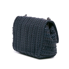 Paris Seoul Mini Crochet Lambskin Single Flap