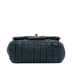 Paris Seoul Mini Crochet Lambskin Single Flap
