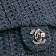 Paris Seoul Mini Crochet Lambskin Single Flap