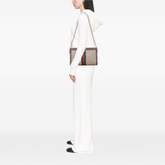 Medium GG Supreme Ophidia Web Chain Shoulder Bag