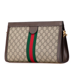 Medium GG Supreme Ophidia Web Chain Shoulder Bag