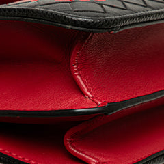 Nappa Intrecciato Glass Shoulder Bag