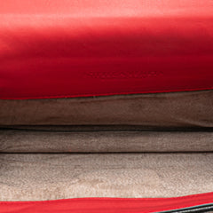 Nappa Intrecciato Glass Shoulder Bag