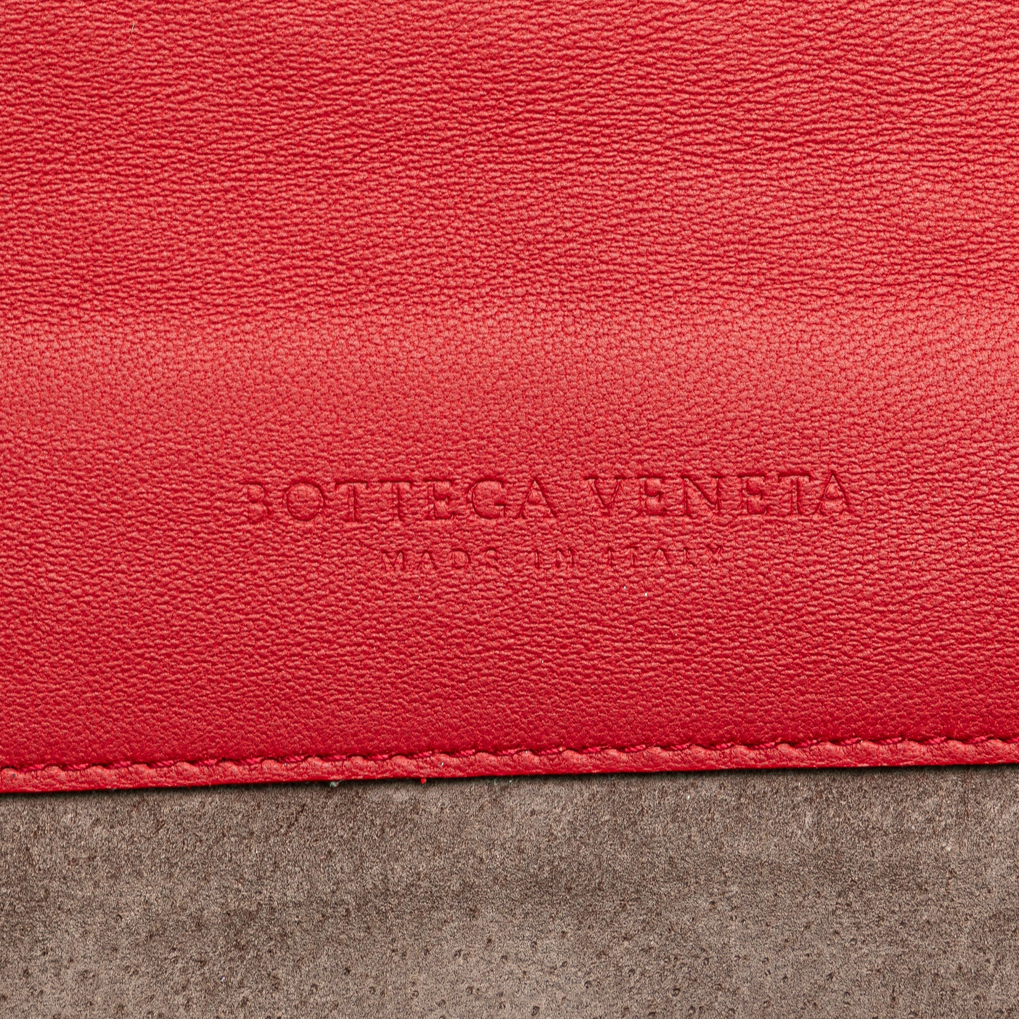 Nappa Intrecciato Glass Shoulder Bag
