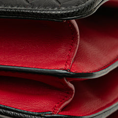 Nappa Intrecciato Glass Shoulder Bag