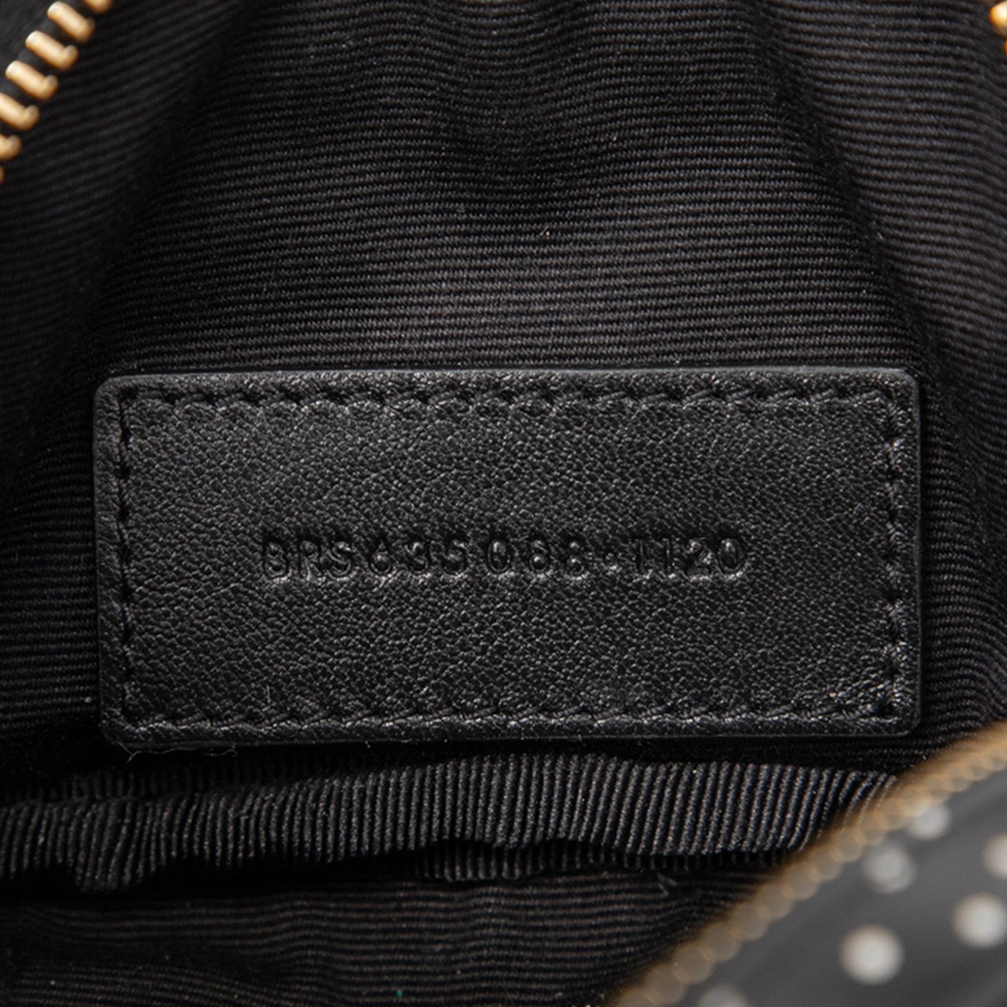 Baby Quilted Chevron Calfskin Monogram Polka Dot Lou Camera Bag