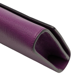 Textured Leather Chyc Ligne Clutch