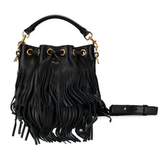 Small Emmanuelle Fringe Bucket Bag