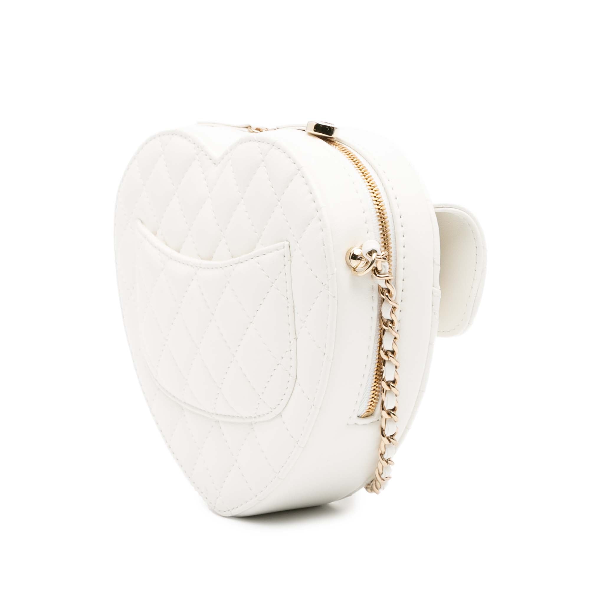 Lambskin CC in Love Heart Crossbody