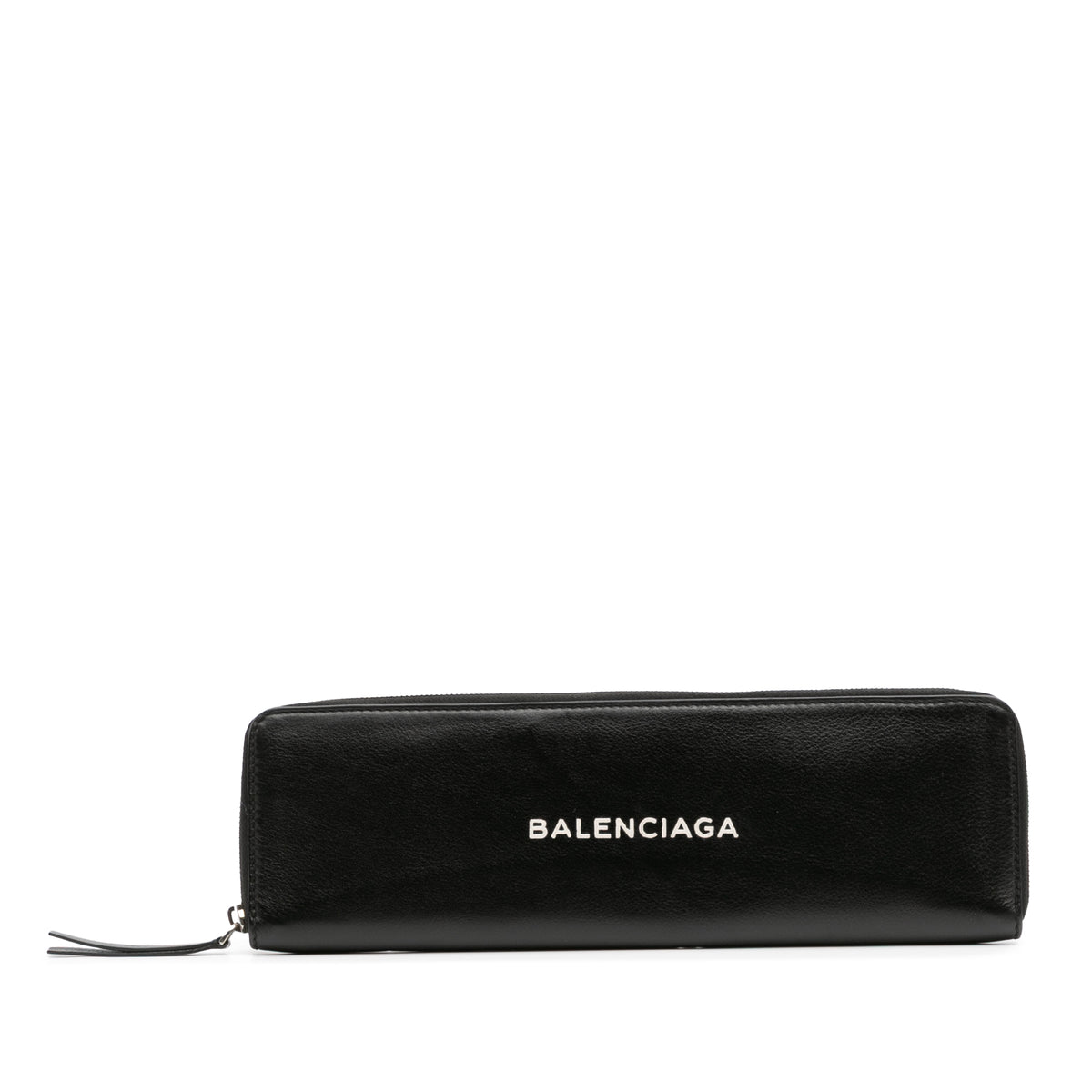 Leather Logo Clutch