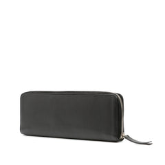 Leather Logo Clutch