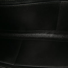 Leather Logo Clutch