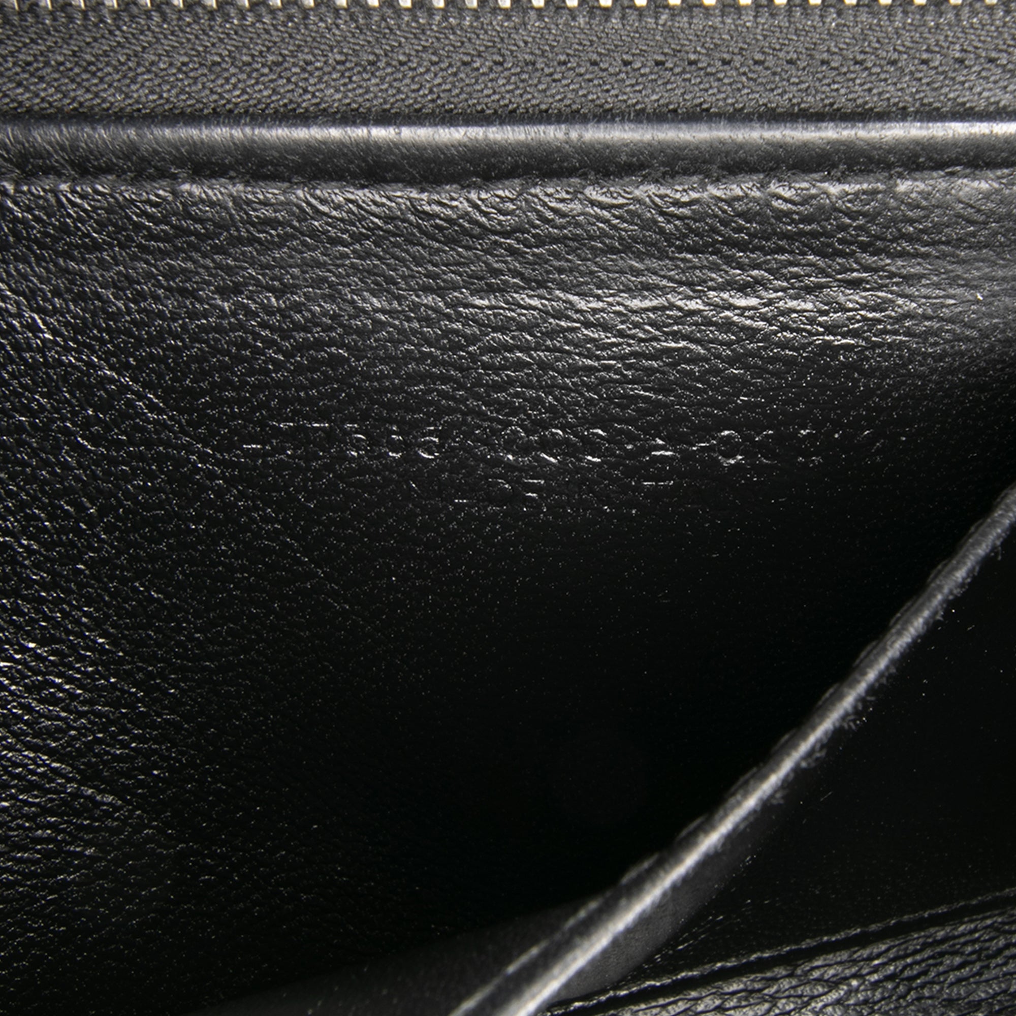 Leather Logo Clutch