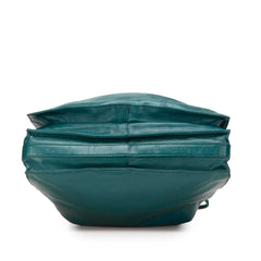 Nappa Drawstring Flamenco Shoulder Bag