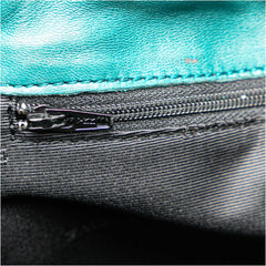 Nappa Drawstring Flamenco Shoulder Bag
