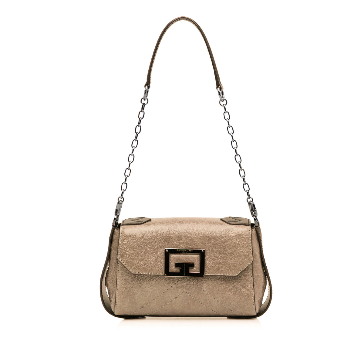 Small Crinkled Calfskin ID Convertible Bag_0