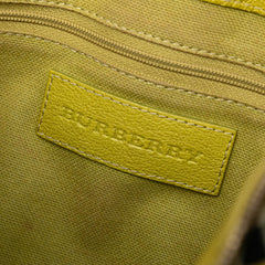 Haymarket Check Coated Canvas Pilgrim  Satchel
