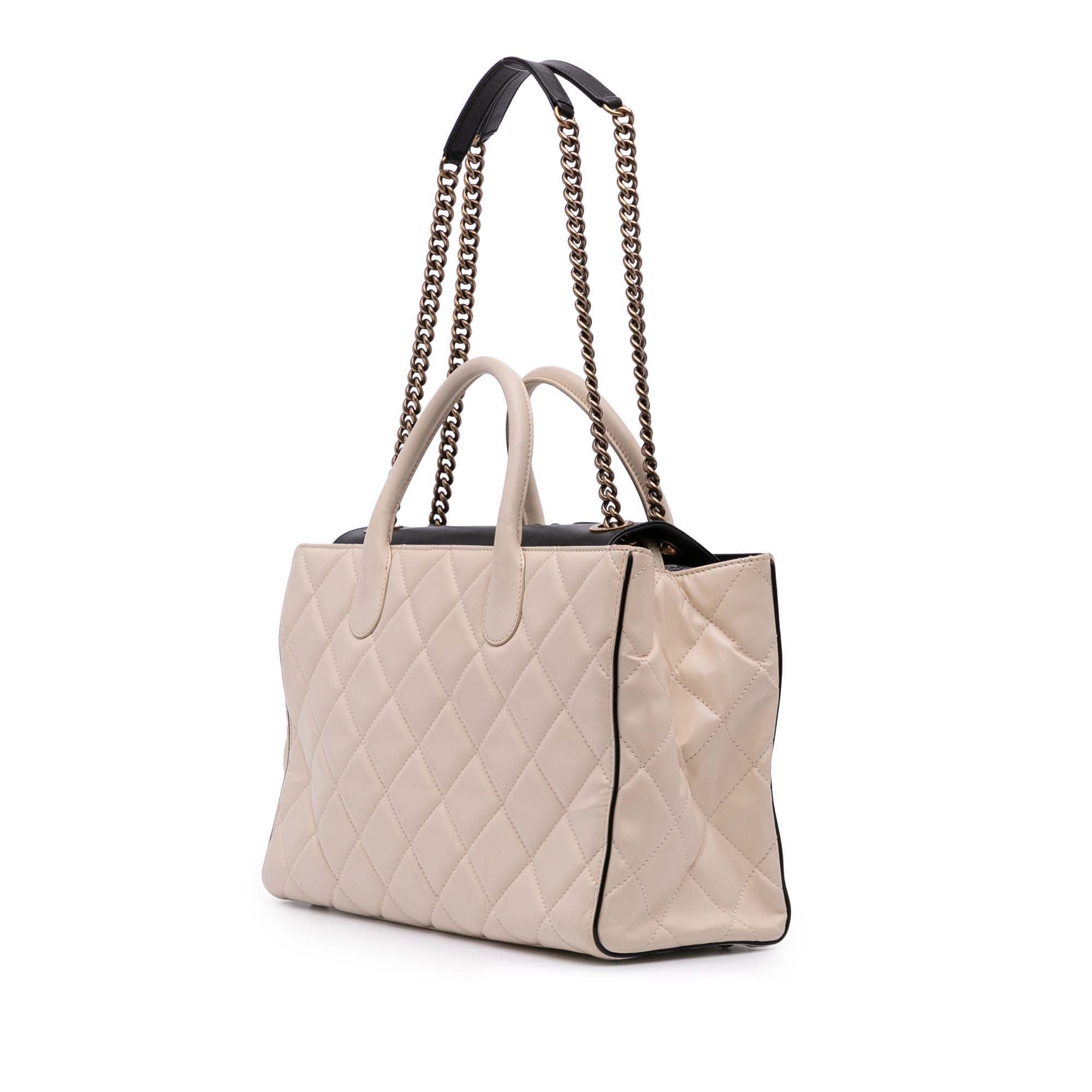 Quilted Calfskin Portobello Satchel