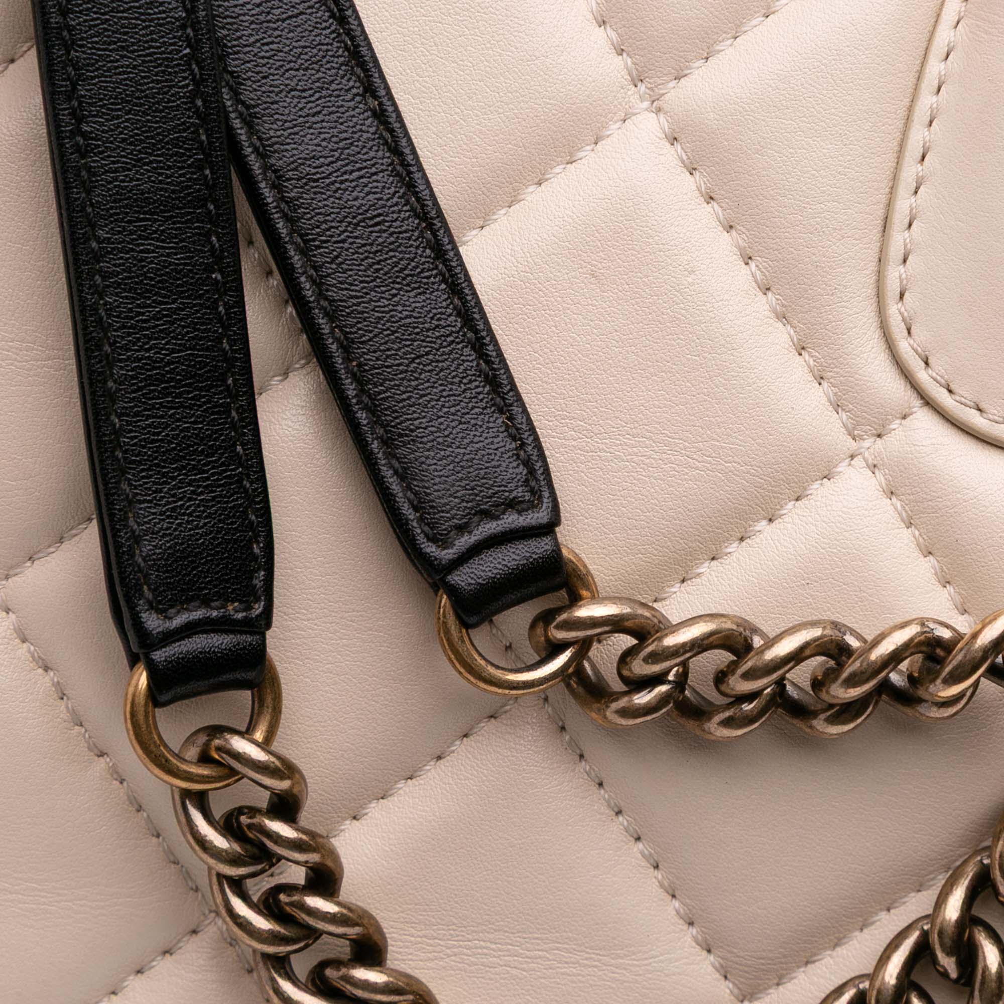 Quilted Calfskin Portobello Satchel