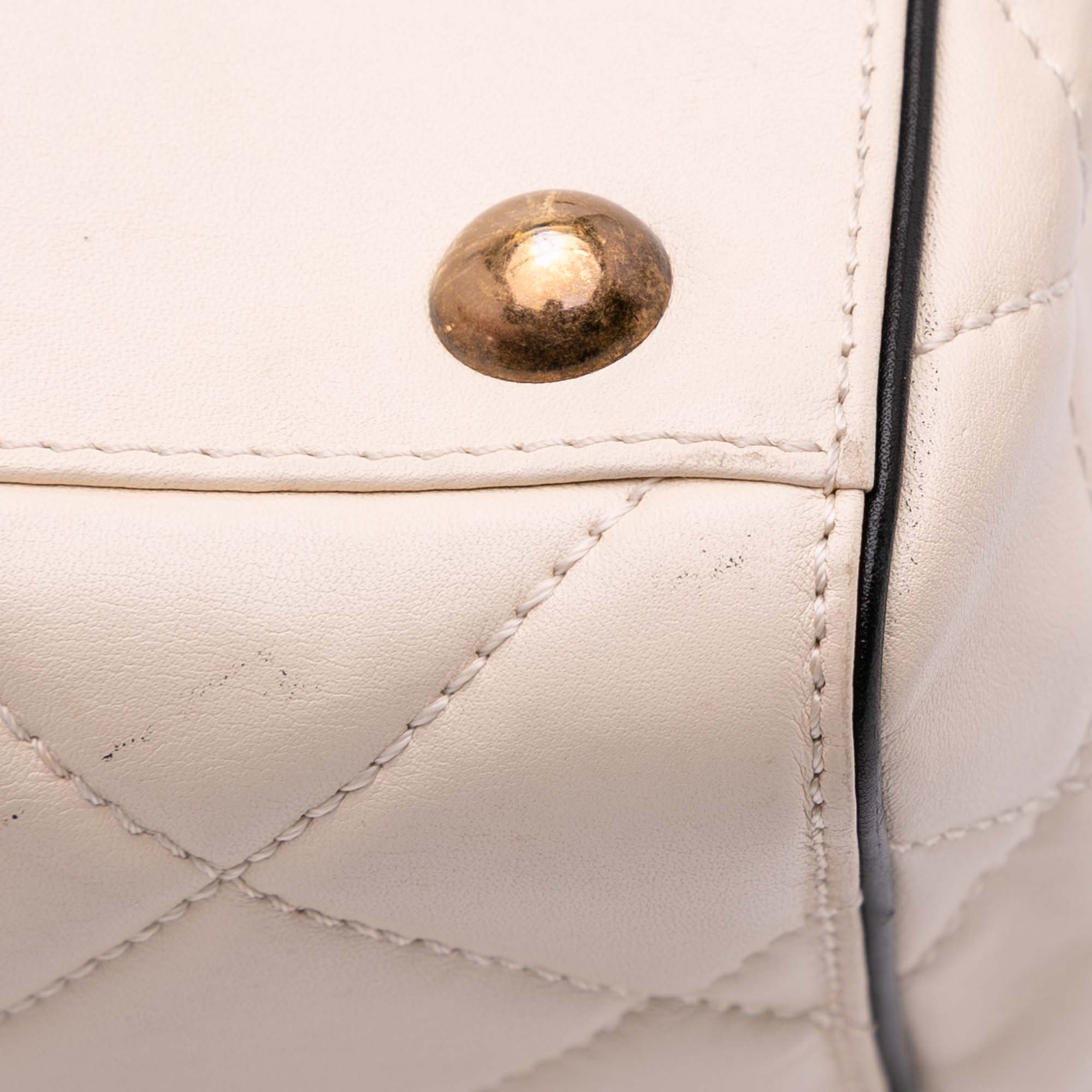 Quilted Calfskin Portobello Satchel